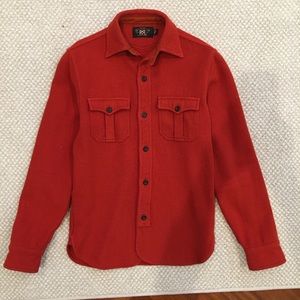 Ralph Lauren RRL wool over shirt XS